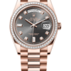 Rolex Day-Date 36 Oyster, 36 mm, Everose gold and diamonds M128395TBR-0012