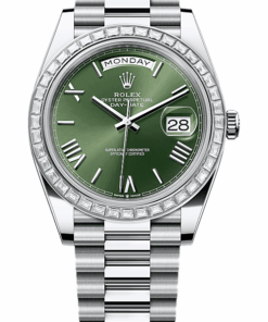 Rolex Day-Date 40 Oyster, 40 mm, platinum and diamonds M228396TBR-0020