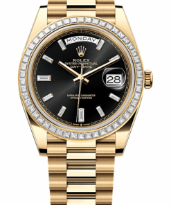 Rolex Day-Date 40 Oyster, 40 mm, yellow gold and diamonds M228398TBR-0001