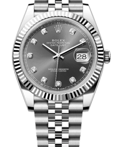 Rolex Datejust 41 Oyster, 41 mm, Oystersteel and white gold M126334-0006