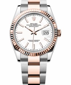 Rolex Datejust 36 Oyster, 36 mm, Oystersteel and Everose gold M126231-0018