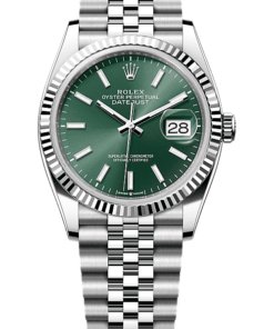 Rolex Datejust 36 Oyster, 36 mm, Oystersteel and white gold M126234-0051