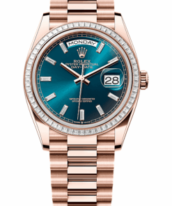 Rolex Day-Date 36 Oyster, 36 mm, Everose gold and diamonds M128395TBR-0032