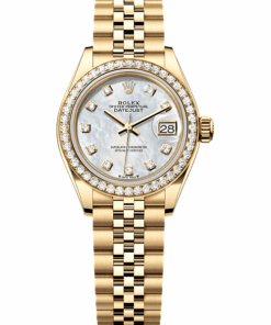 Rolex Lady-Datejust Oyster, 28 mm, yellow gold and diamonds M279138RBR-0016