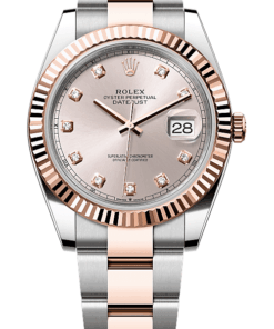 Rolex Datejust 41 Oyster, 41 mm, Oystersteel and Everose gold M126331-0007