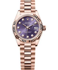 Rolex Lady-Datejust Oyster, 28 mm, Everose gold M279175-0019