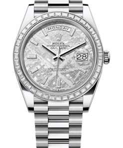 Rolex Day-Date 40 Oyster, 40 mm, platinum and diamonds M228396TBR-0027