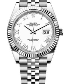 Rolex Datejust 41 Oyster, 41 mm, Oystersteel and white gold M126334-0024