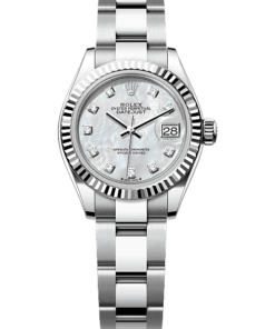 Rolex Lady-Datejust Oyster, 28 mm, Oystersteel and white gold M279174-0010