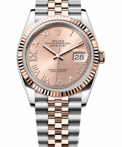 Rolex Datejust 36 Oyster, 36 mm, Oystersteel and Everose gold M126231-0027