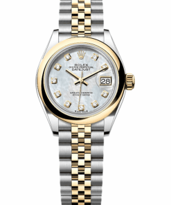 Rolex Lady-Datejust Oyster, 28 mm, Oystersteel and yellow gold M279163-0013