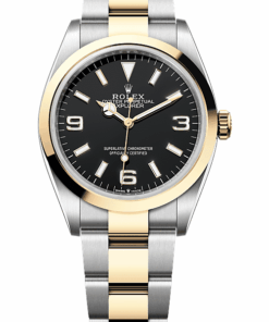 Rolex Explorer 36 Oyster, 36 mm, Oystersteel and yellow gold M124273-0001