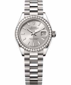 Rolex Lady-Datejust Lady-Datejust Oyster, 28 mm, white gold and diamonds M279139RBR-0006