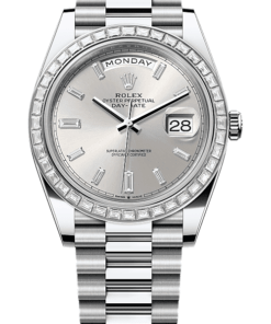 Rolex Day-Date 40 Oyster, 40 mm, platinum and diamonds M228396TBR-0011