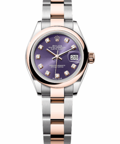 Rolex Lady-Datejust Oyster, 28 mm, Oystersteel and Everose gold M279161-0016
