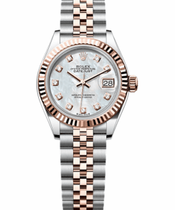 Rolex Lady-Datejust Oyster, 28 mm, Oystersteel and Everose gold M279171-0013