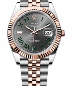 RolexDatejust 41 Oyster, 41 mm, Oystersteel and Everose gold M126331-0016