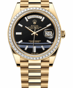 Rolex Day-Date 40 Oyster, 40 mm, yellow gold and diamonds M228398TBR-0038