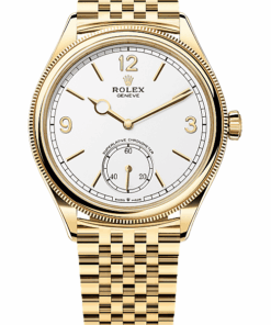 Rolex 1908 39 mm, 18 ct yellow gold, polished finish M52508-0008