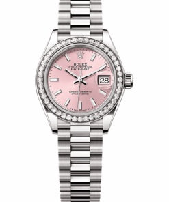 Rolex Lady-Datejust Oyster, 28 mm, white gold and diamonds M279139RBR-0004