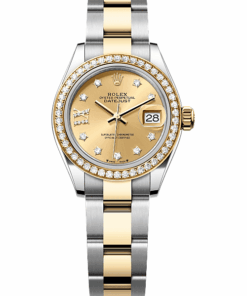 Rolex Lady-Datejust Oyster, 28 mm, Oystersteel, yellow gold and diamonds M279383RBR-0022