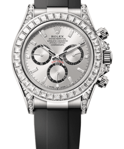 Rolex Cosmograph Daytona Oyster, 40 mm, white gold and diamonds M26539TBR-0002