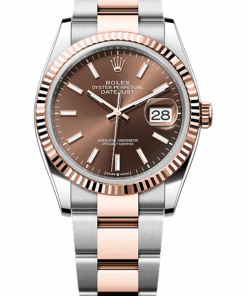 Rolex Datejust 36 Oyster, 36 mm, Oystersteel and Everose gold M126231-0044