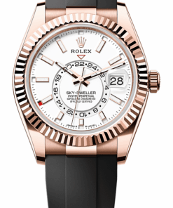 Roelx Sky-Dweller Oyster, 42 mm, Everose gold M336235-0003