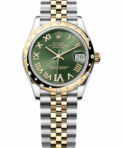 Rolex Datejust 31 Oyster, 31 mm, Oystersteel, yellow gold and diamonds M278343RBR-0016
