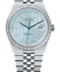 Rolex Land-Dweller 40 Oyster, 40 mm, platinum and diamonds M127386TBR-0001