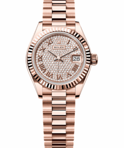 Rolex Lady-Datejust Oyster, 28 mm, Everose gold M279175-0023