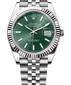 Rolex Datejust 41 Oyster, 41 mm, Oystersteel and white gold M126334-0028
